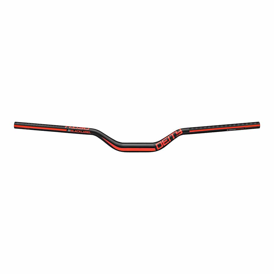 Deity Black Label 50 Orange MTB Handlebars
