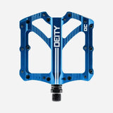 Deity Bladerunner Pedals Blue Platform Pedals