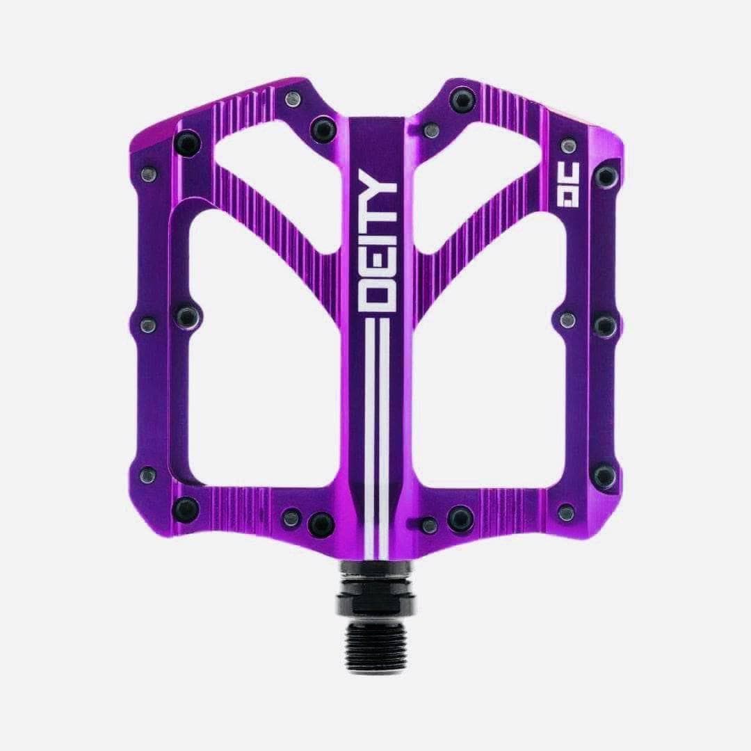 Deity Bladerunner Pedals Purple Platform Pedals