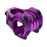 Deity Copperhead 35 35, Stem, Diameter: 35mm, Length: 35mm, Steerer: 28.6mm, 0°, Purple Threadless Stems