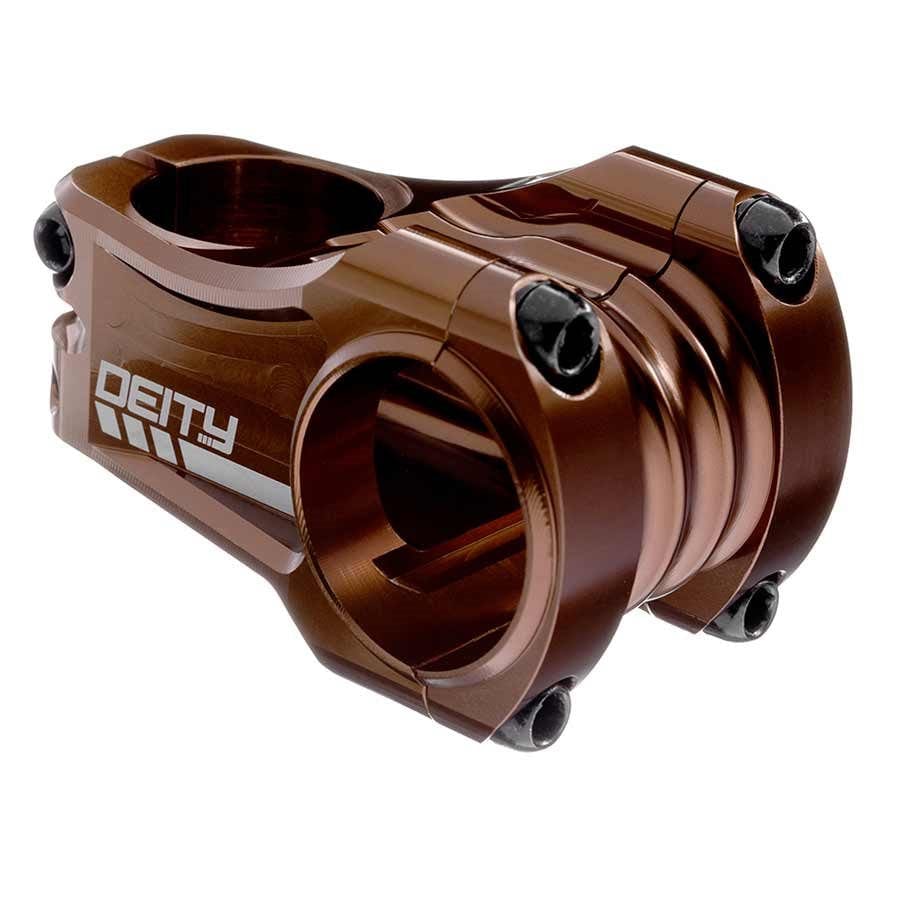 Deity Copperhead 50 , Stem, Diameter: 35mm, Length: 50mm, Steerer: 1-1/8'', 0°, Bronze Threadless Stems