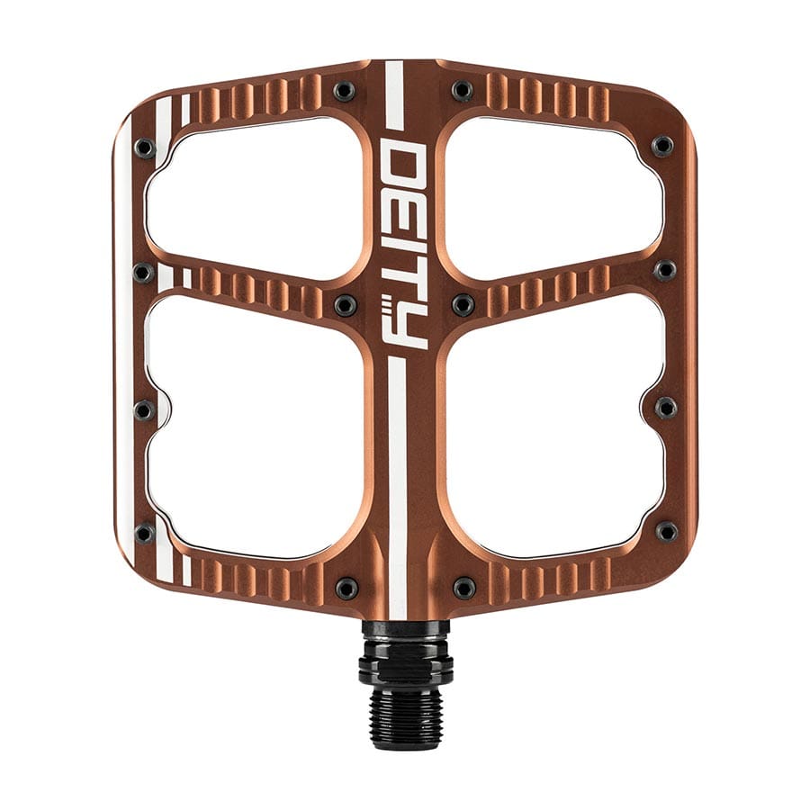 Deity Flat Trak Bronze, Pair Platform Pedals