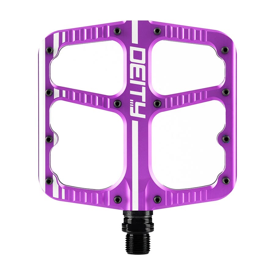 Deity Flat Trak Purple, Pair Platform Pedals