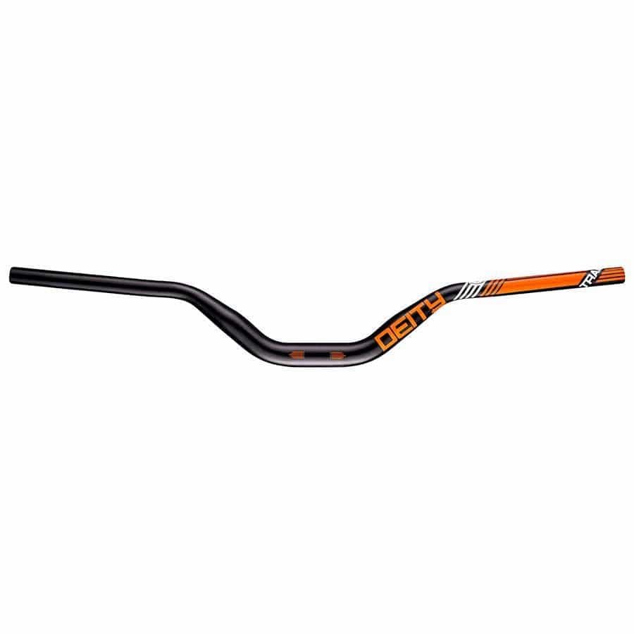 Deity Highside 80 Orange MTB Handlebars