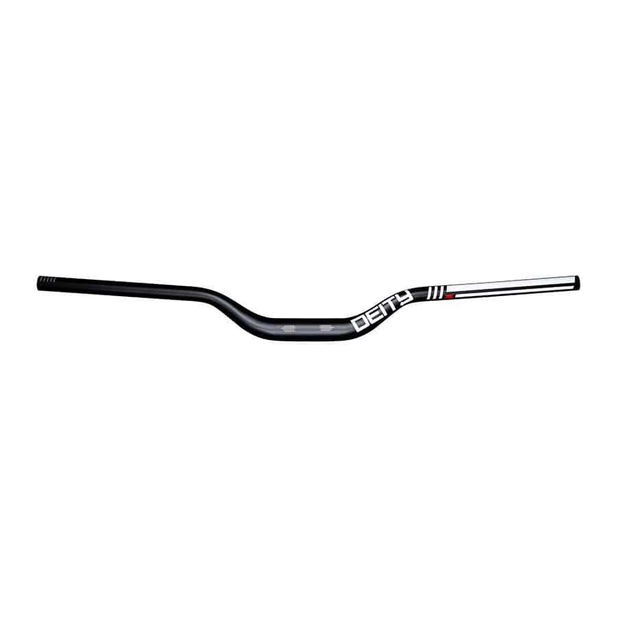 Deity Highside Deity, Highside, MTB Handlebar, Diameter: 35mm, 800mm, Rise: 50mm, White Parts - Handlebars - Flat