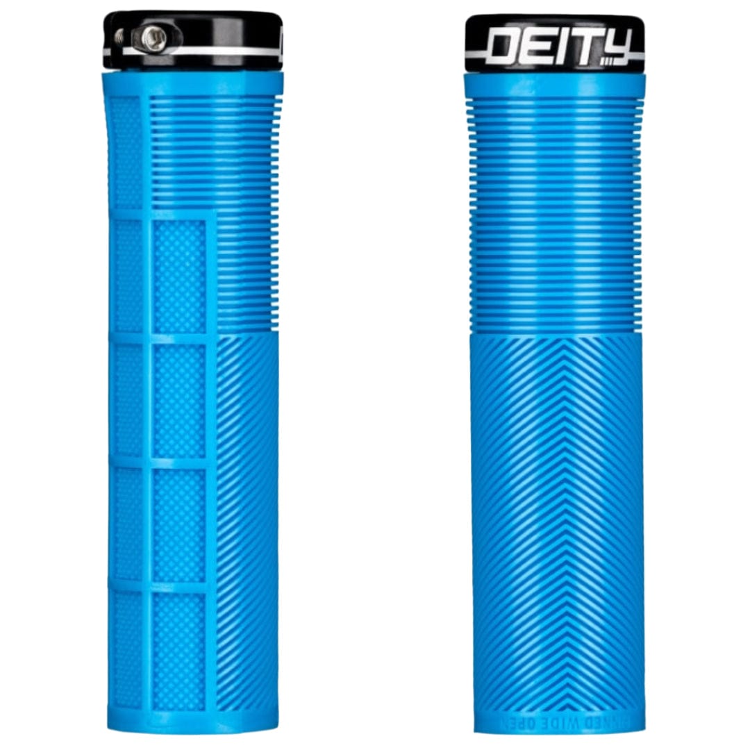 Deity Knuckleduster Grips Blue Parts - Handlebar Grips