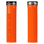 Deity Lockjaw Grips Orange Parts - Handlebar Grips