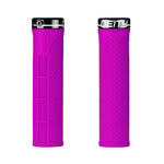 Deity Lockjaw Grips Pink Parts - Handlebar Grips