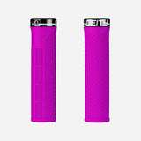 Deity Lockjaw Grips Pink Parts - Handlebar Grips