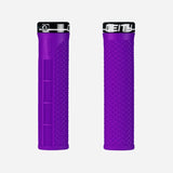 Deity Lockjaw Grips Purple Parts - Handlebar Grips