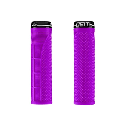 Deity Megattack Grips Purple Parts - Handlebar Grips