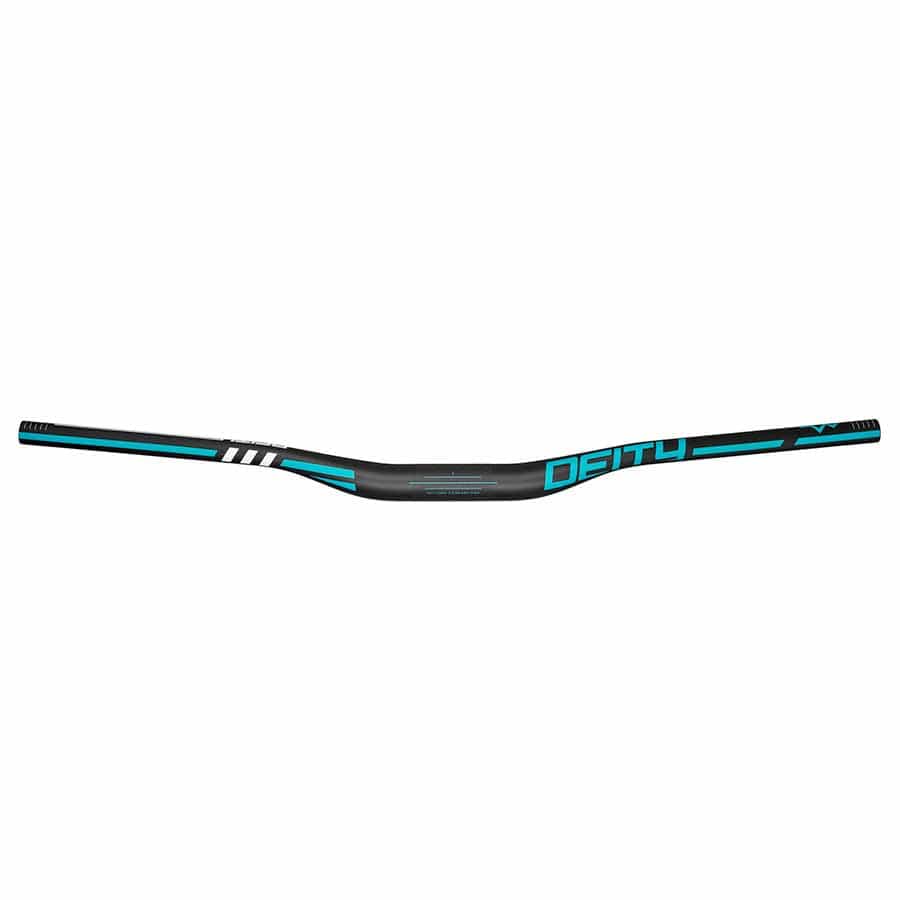 Deity Skywire Skywire 25, MTB Handlebar, Diameter: 35mm, 800mm, Rise: 25mm, Turquoise MTB Handlebars