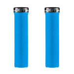 Deity Slimfit Grips Blue / 132mm Parts - Handlebar Grips