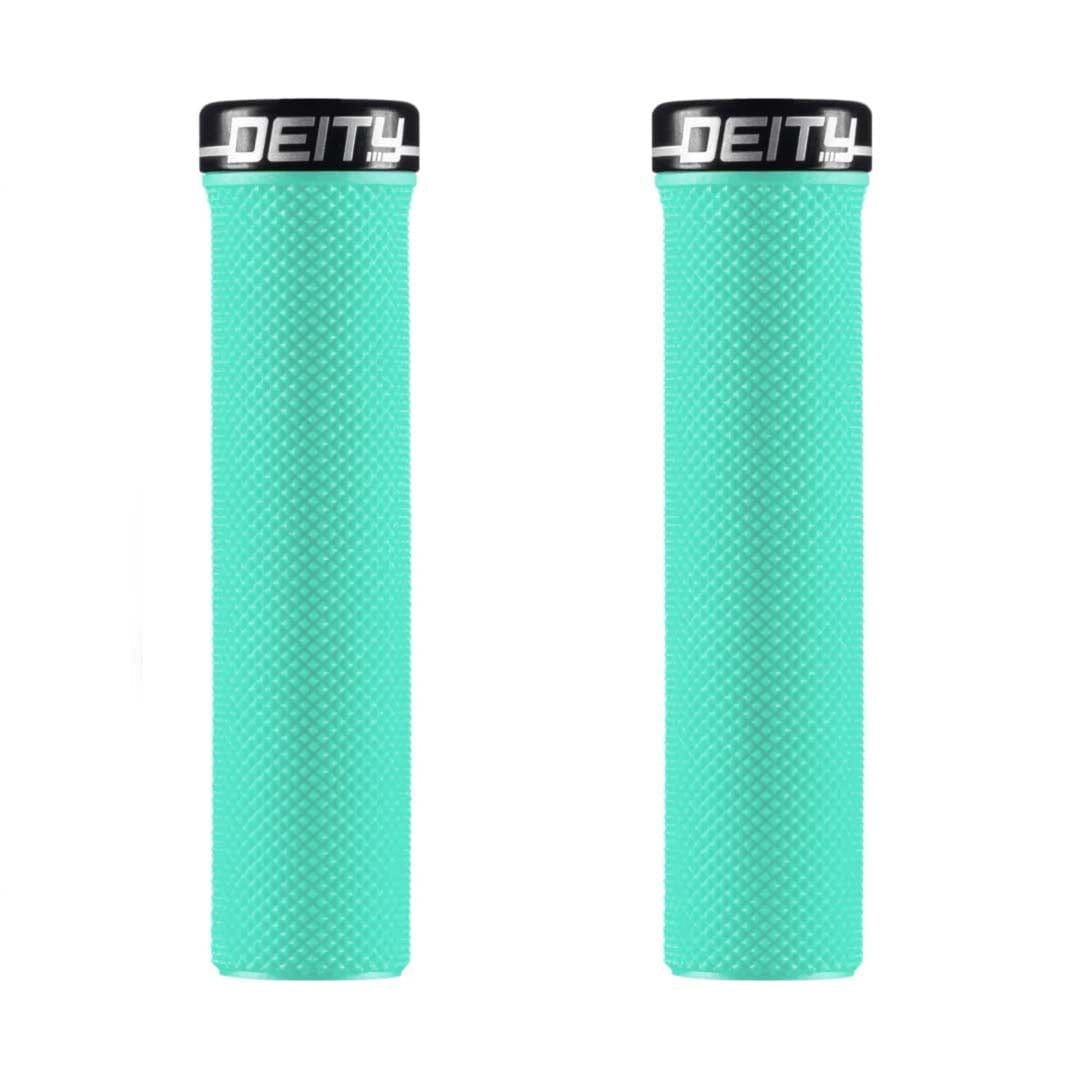 Deity Slimfit Grips Mint / 132mm Parts - Handlebar Grips