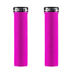 Deity Slimfit Grips Pink / 132mm Parts - Handlebar Grips