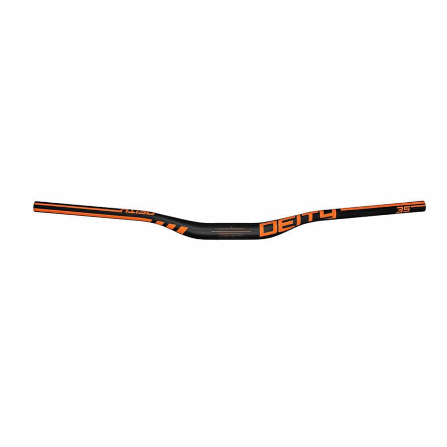 Deity Speedway 30 Orange MTB Handlebars