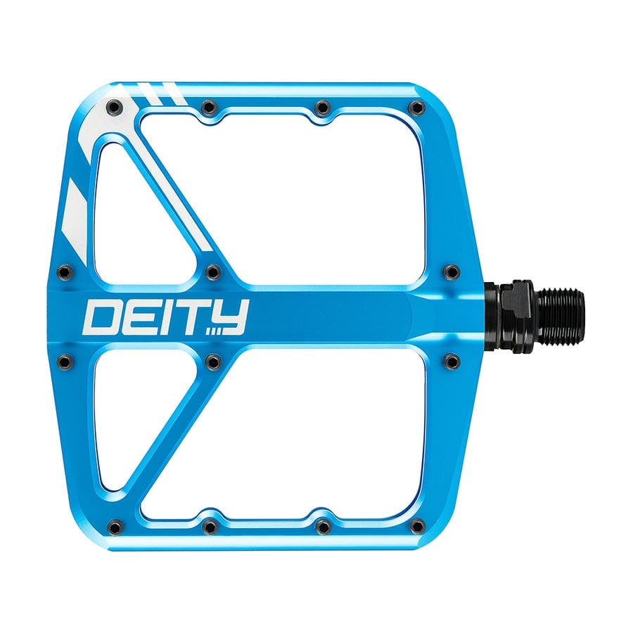 Deity SuperVillain Blue, Pair Platform Pedals