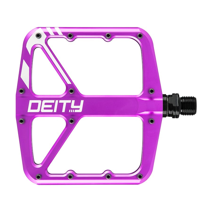 Deity SuperVillain Purple, Pair Platform Pedals