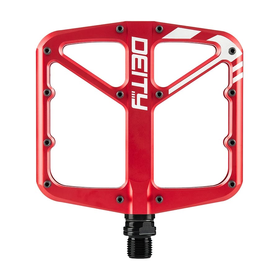 mtb pedals red Deity SuperVillain – Bici