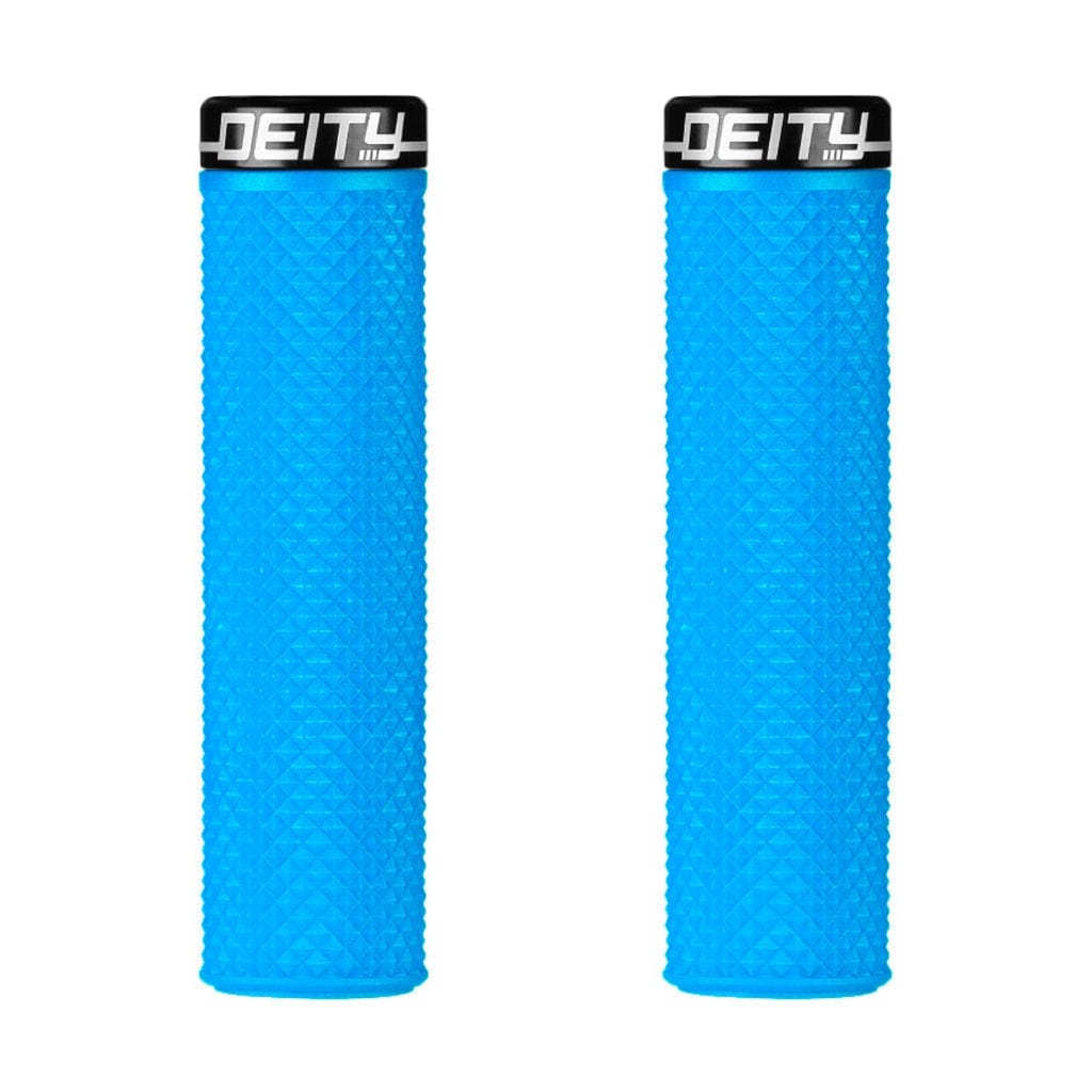 Deity Supracush Grips Blue Parts - Handlebar Grips