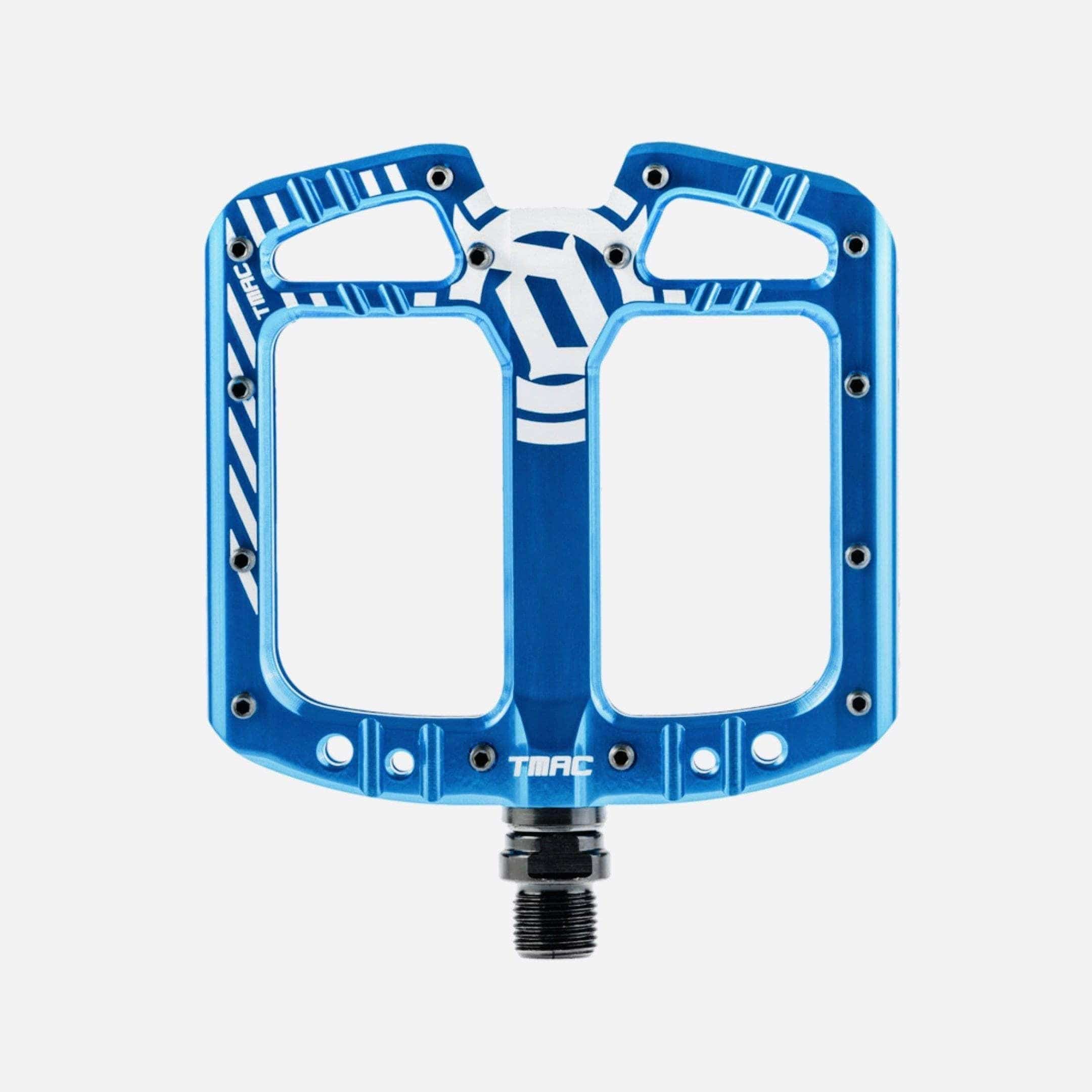 Deity TMAC Pedals Blue Platform Pedals