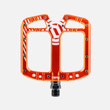 Deity TMAC Pedals Orange Platform Pedals