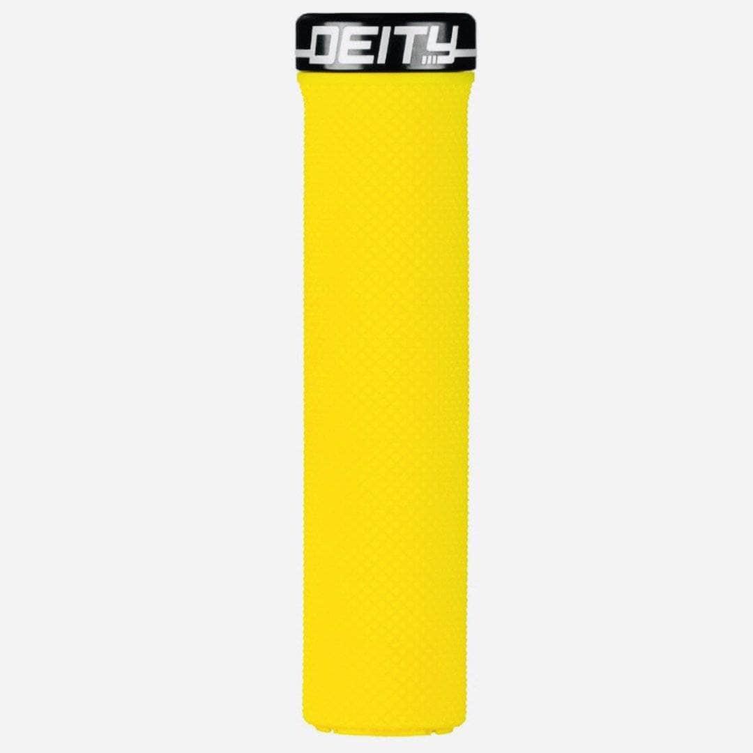 Deity Waypoint Grips Yellow Parts - Handlebar Grips