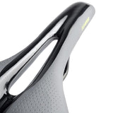 Delta Comfort Race Gel Delta, Comfort Race Gel, Saddle, 270 x 140mm, Unisex, 300g, Black/Grey Recreational and Commuter Saddles