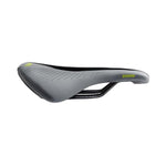 Delta Comfort Race Shorty Delta, Comfort Race Shorty, Saddle, 245 x 160mm, Unisex, 320g, Black/Grey Recreational and Commuter Saddles