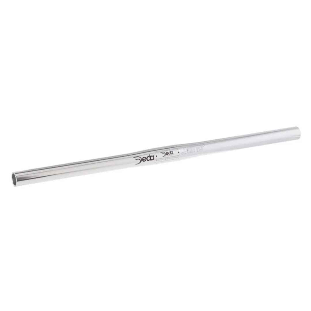 Dritto Silver Flat Bar 26.0x500mm Parts - Handlebars - Flat