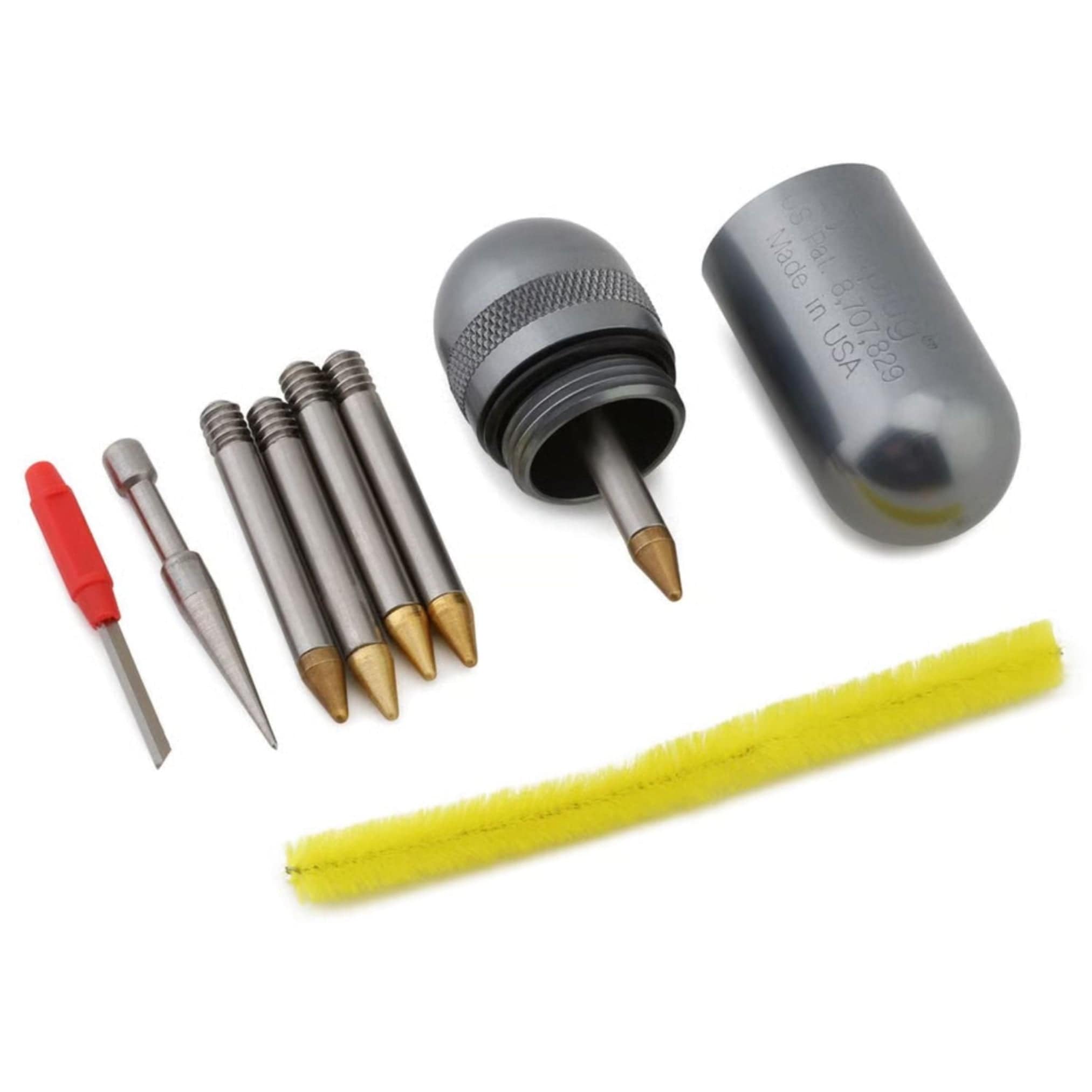 Dynaplug Micro Pro Tubeless Tire Repair Tool Kit Gunmetal Accessories - Tools - Tubeless Tire Tools