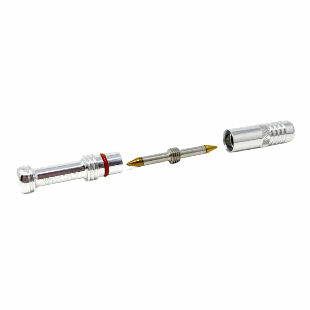 Dynaplug Micro Racer Tubeless Tire Repair Tool Kit Polished Silver Accessories - Tools - Tubeless Tire Tools