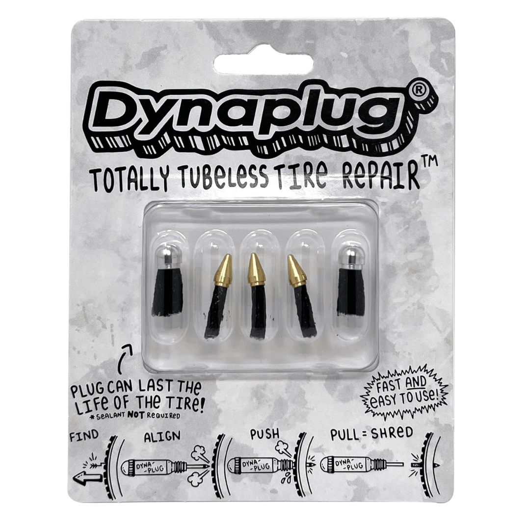 Dynaplug Pointed Soft Nose Tip + Megaplug Combo 5 pack of Tubeless Tire Repair Plugs Accessories - Tools - Tubeless Tire Tools