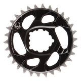 Eagle Lunar/Polar Grey Chainring SRAM, Eagle, Chainring, Teeth: 30, Speed: 11/12, BCD: Direct Mount, Aluminum, Grey, -4mm Chainrings