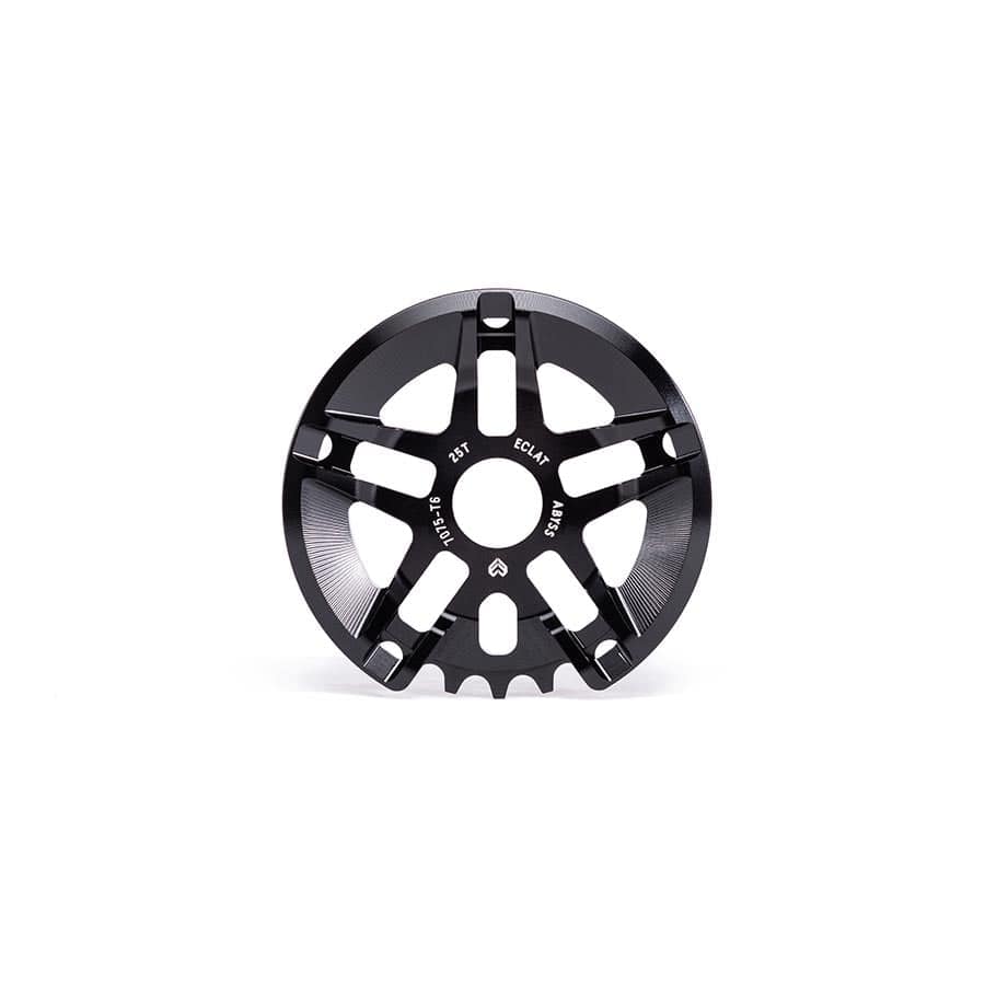 Eclat Abyss Guard 25, 7075-T6 Aluminum, Black BMX Chainrings