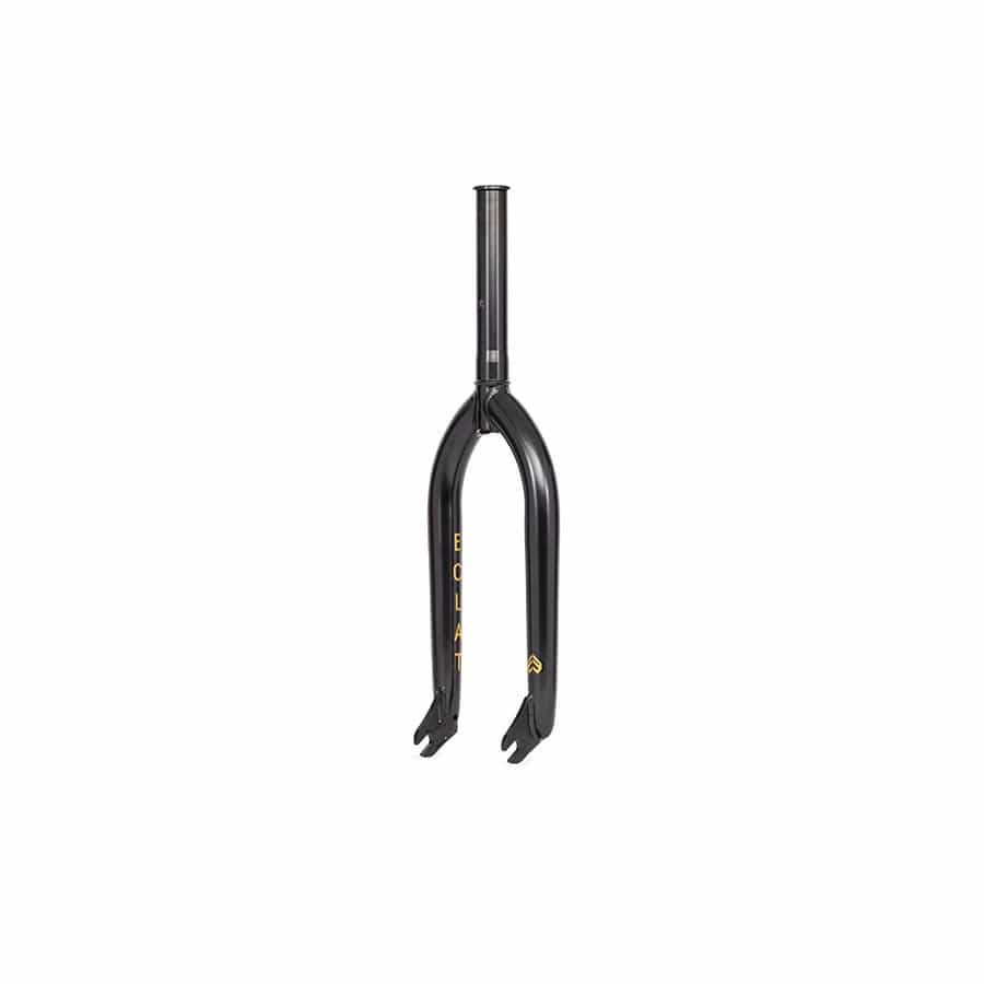 Eclat Storm XLT 28 BMX Fork, 20'', 1-1/8'', 10x100mm, Rake: 28mm, Black Rigid Forks