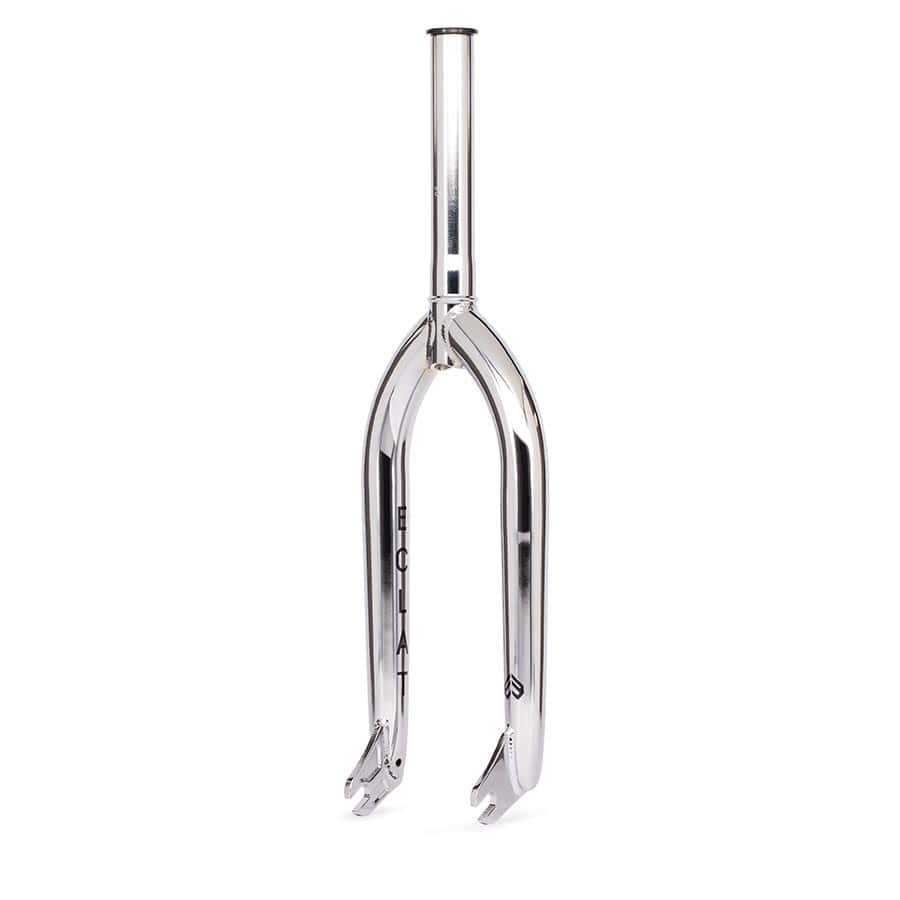 Eclat Storm XLT 28 Rigid Fork, 20'', 1-1/8'', 10x100mm, Rake: 28mm, Chrome Rigid Forks