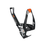 Elite Cannibal XC Composite Bottle Cage Gloss Black/Orange Graphic Accessories - Bottle Cages