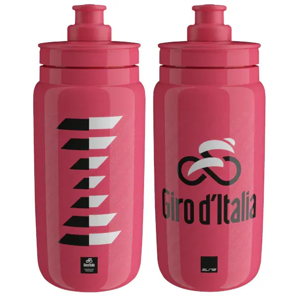Elite Fly Giro d’Italia Bottle 550mL Iconic Pink Accessories - Bottles