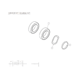 ENVE InnerDrive Rear Hubshell Bearing Kit Parts - Hubs