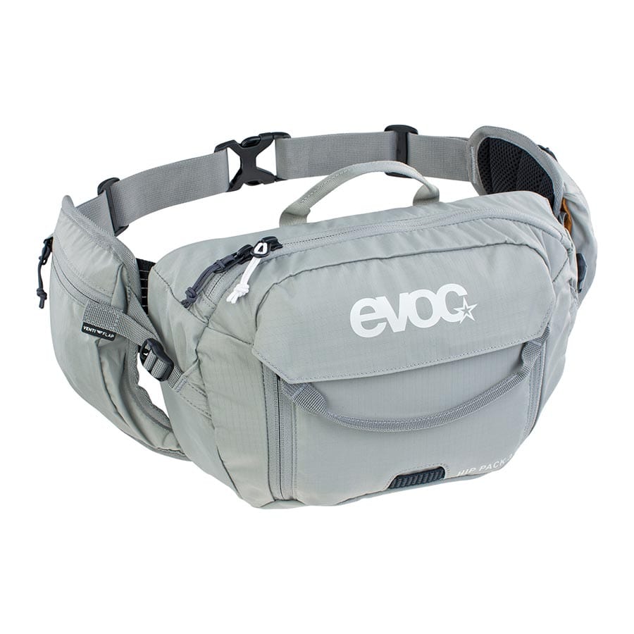 EVOC Hip Pack 3L + 1.5L Bladder EVOC, Hip Pack 3L + 1.5L Bladder, Hydration Bag, Volume: 3L, Bladder: Included (1.5L), Stone Hip Packs