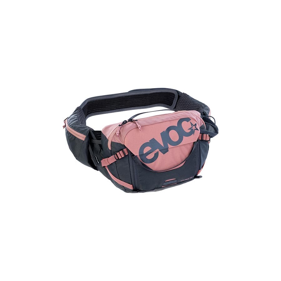 EVOC Hip Pack Pro 3 +1.5L Bladder Dusty Pink/Carbon Grey Hip Packs