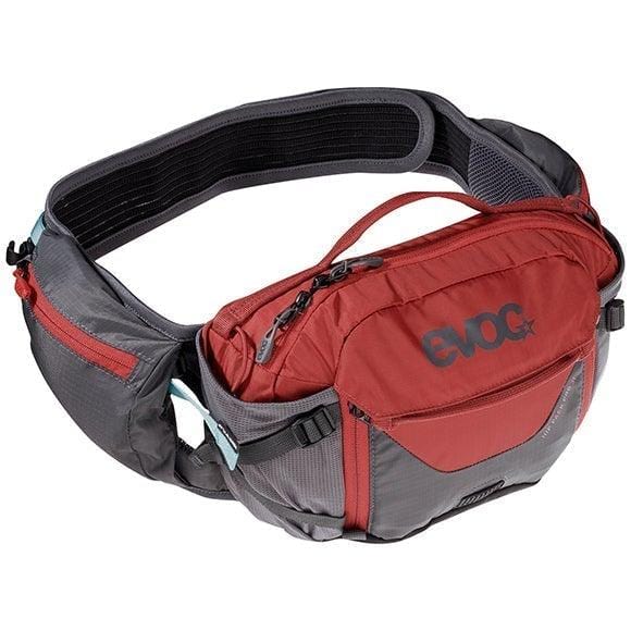 EVOC Hip Pack Pro 3L (No Bladder) Carbon Grey/Chili Red Hip Packs