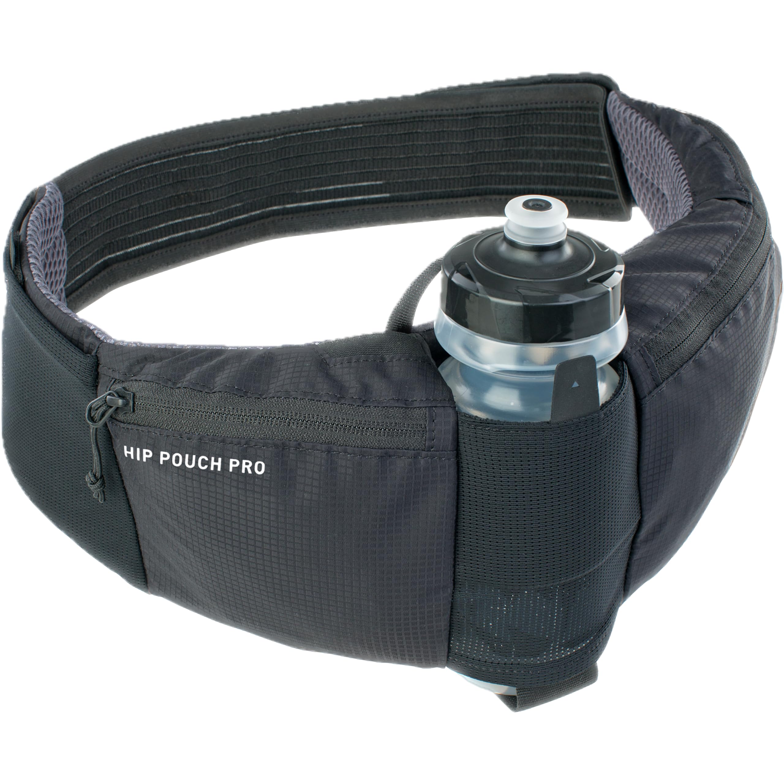 EVOC Hip Pouch Pro 1.5L + Drink Bottle Black Accessories - Bags - Hip Bags