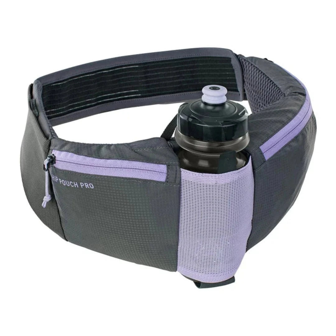 EVOC Hip Pouch Pro + Drink Bottle 1.5L Lavendar/Multicolour Accessories - Bags - Hip Bags