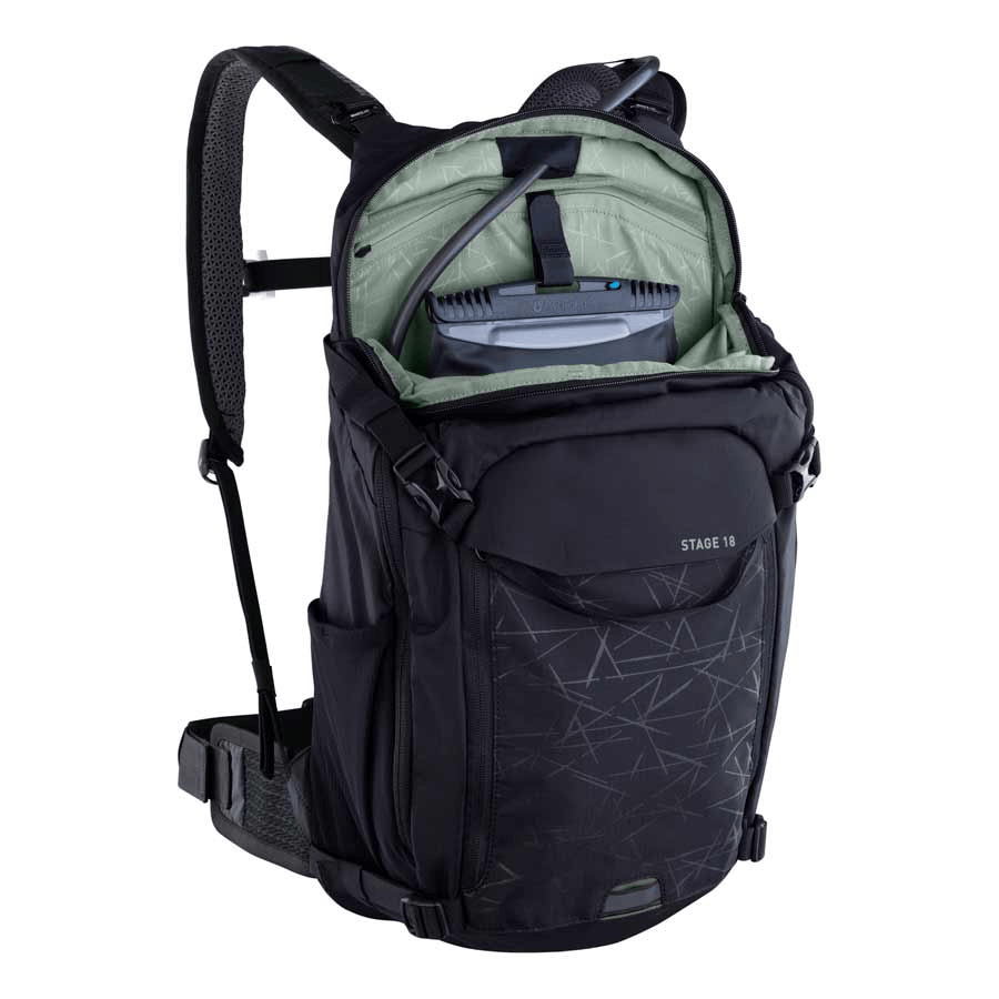 EVOC Stage 18 Hydration Bag Black Accessories - Bags - Backpacks