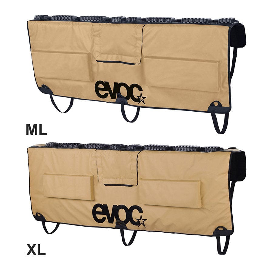 EVOC Tailgate Pad Curve Sand, M/L Truck Bed Racks