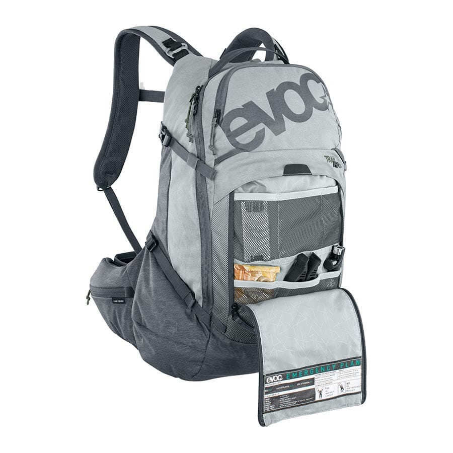 EVOC Trail Pro EVOC, Trail Pro, Protector backpack, 26L, Stone/Carbon Grey, SM Protector Backpacks