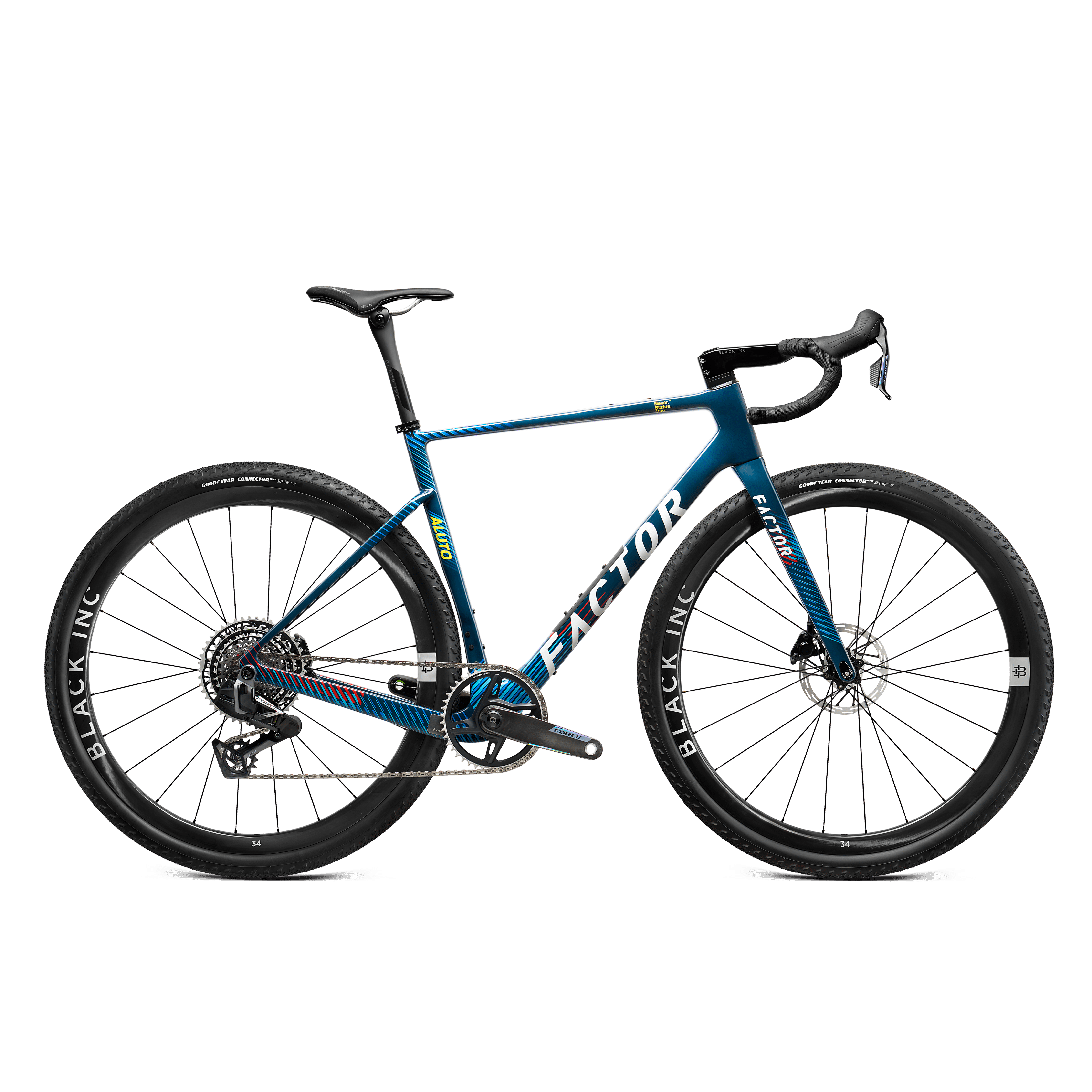 Factor Aluto Force XLPR E1 Raptor Blue / 49 Bikes - Gravel
