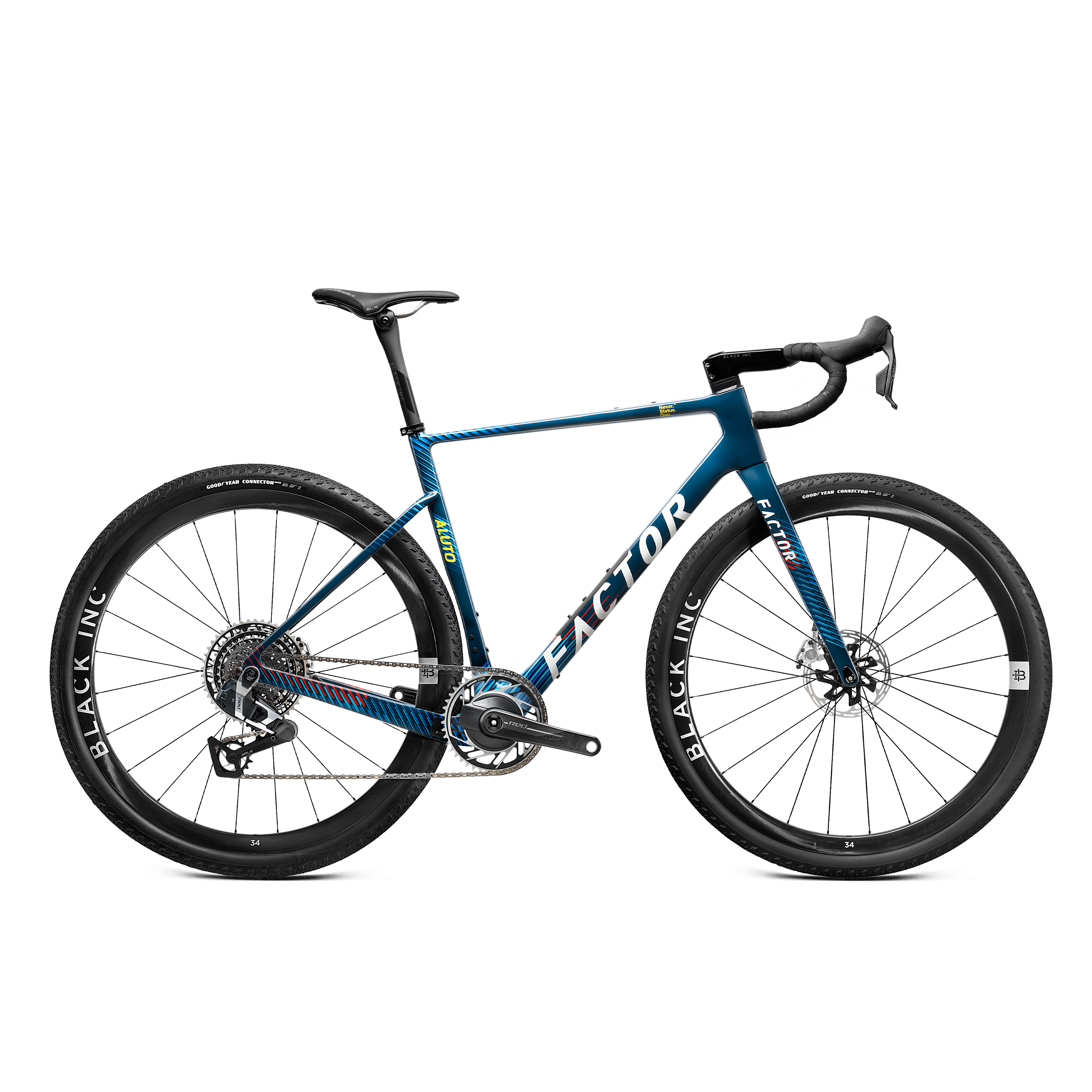 Factor Aluto RED XLPR E1 Raptor Blue / 49 Bikes - Gravel